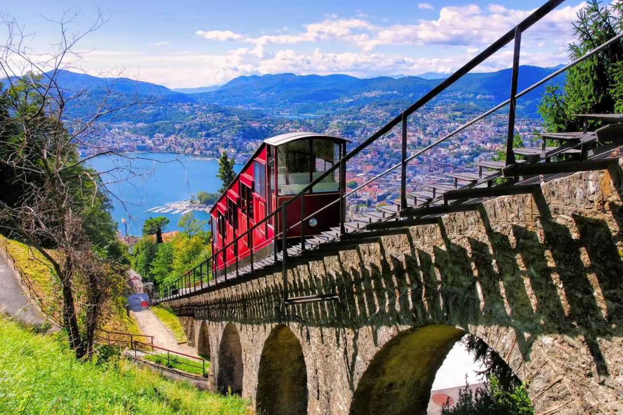 Apartmán Casa Taddei Lugano Exteriér fotografie